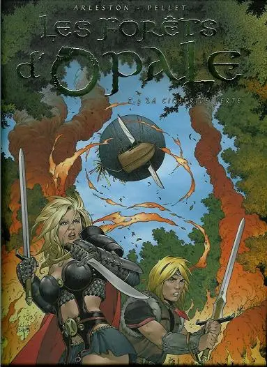 Couverture de l'album Les Forêts d'Opale Tome 3 La cicatrice verte