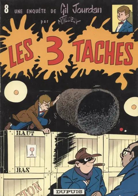 Couverture de l'album Gil Jourdan Tome 8 Les 3 taches