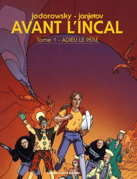 Couverture de l'album Avant l'Incal Tome 1 Adieu le père
