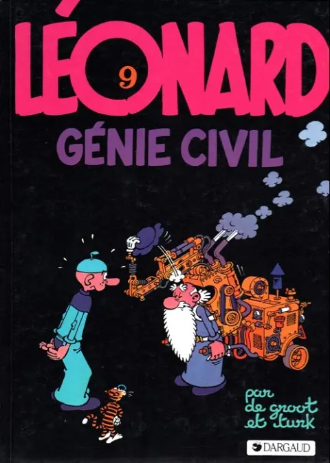 Couverture de l'album Léonard Tome 9 Génie civil