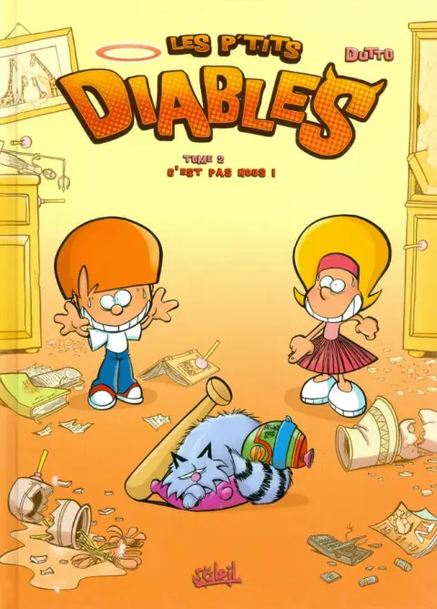 Couverture de l'album Les P'tits diables Tome 2 C'est pas nous !