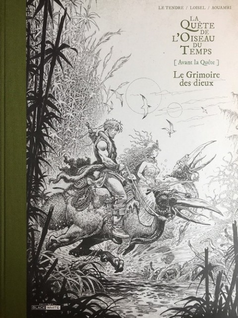 Couverture de l'album La Quête de l'oiseau du temps Avant la Quête Tome 2 Le grimoire des dieux