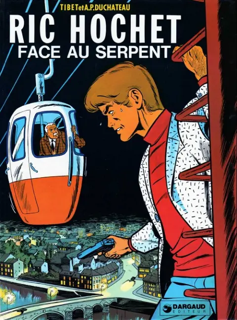 Couverture de l'album Ric Hochet Tome 8 Ric Hochet face au serpent