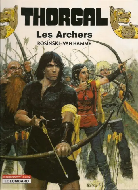 Couverture de l'album Thorgal Tome 9 Les Archers