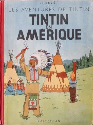 Couverture de l'album Tintin Tome 3 Tintin en amérique