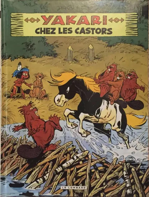 Couverture de l'album Yakari Tome 3 Yakari chez les castors