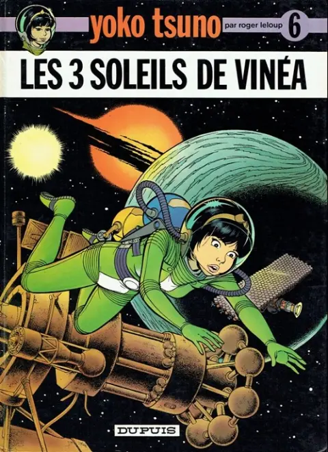 Couverture de l'album Yoko Tsuno Tome 6 Les 3 soleils de Vinéa