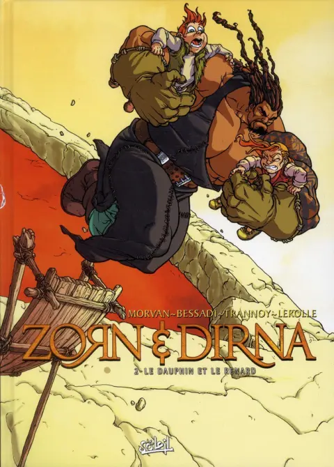 Couverture de l'album Zorn & Dirna Tome 2 Le dauphin et le renard