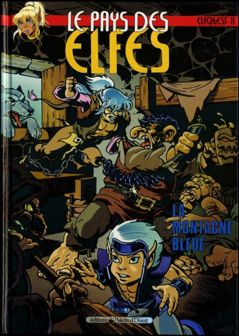 Couverture de l'album ElfQuest - La Fantastique quête des elfes Tome 11 La montagne bleue