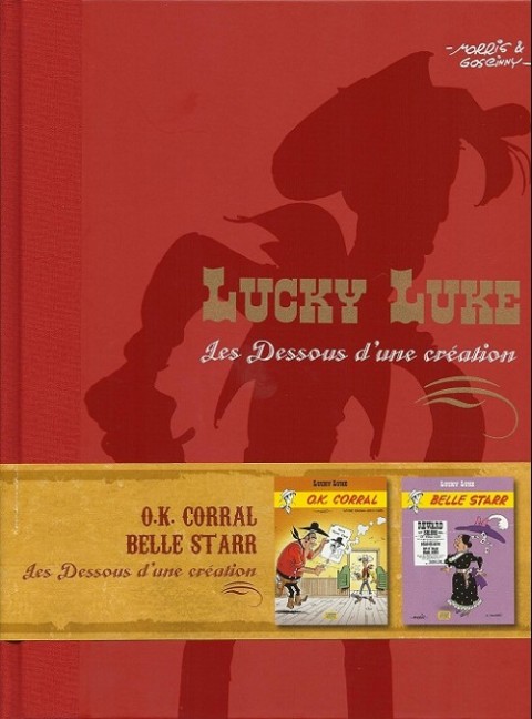 Couverture de l'album Lucky Luke Les Dessous d'une création Tome 35 O.k. Corral - Belle star