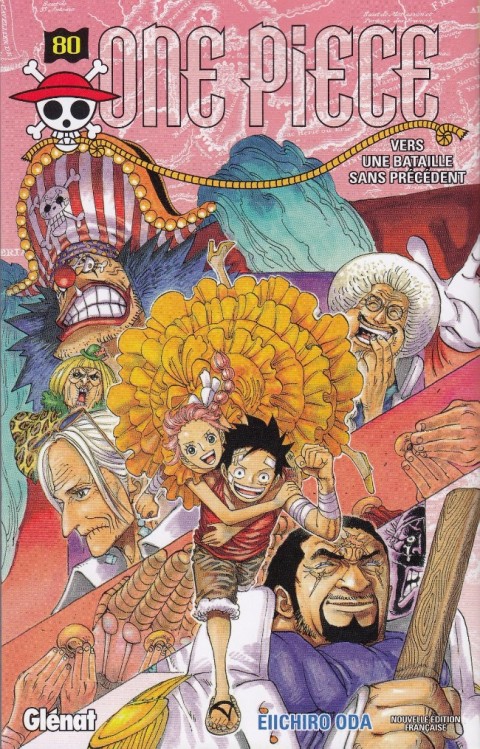 Couverture de l'album One Piece Tome 80 Vers une bataille sans précédent