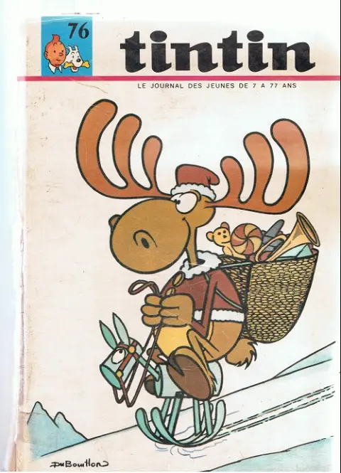 Tintin Tome 76 Tintin album du journal (n° 1017 à 1029)