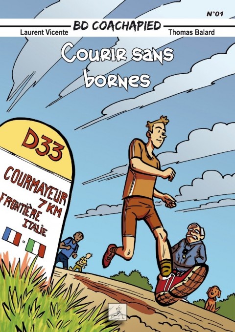 BD Coachapied Tome 1 Courir sans bornes