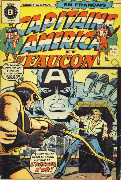 Capitaine America Tome 39 Traits et flèches !