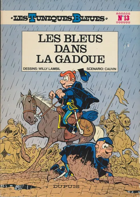 Couverture de l'album Les Tuniques Bleues Tome 13 Les bleus dans la gadoue