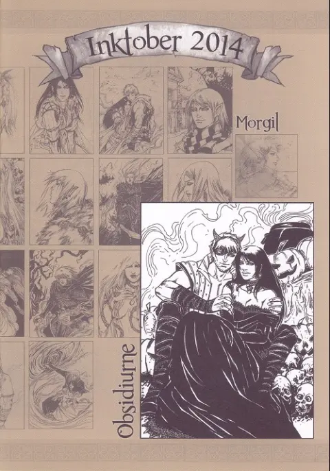 Inktober 2014 - Artbook