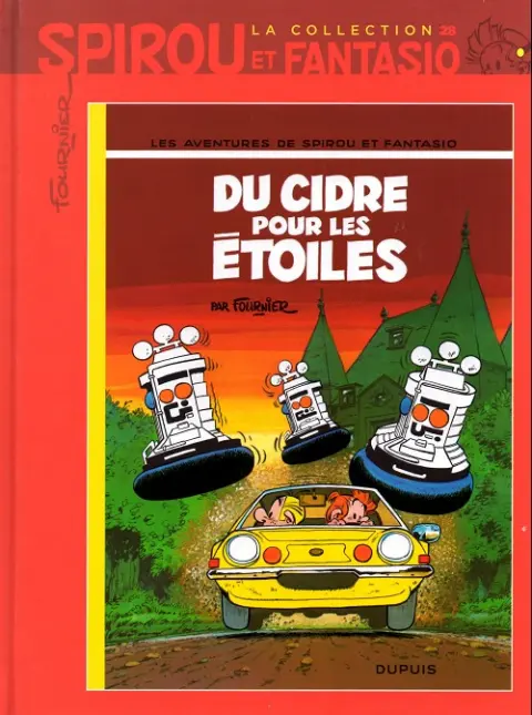 Couverture de l'album Spirou et Fantasio La collection Tome 28 Du cidre pour les étoiles