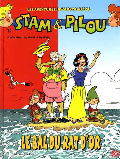 Les aventures involontaires de Stam & Pilou Tome 11 Le bal du rat d'or
