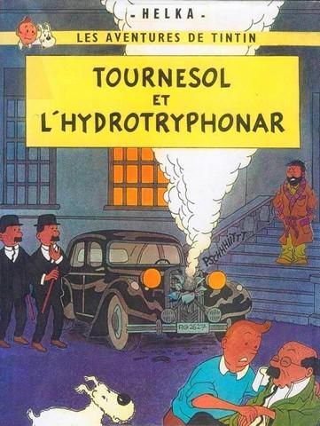 Couverture de l'album Tintin Tournesol et l'hydrotryphonar