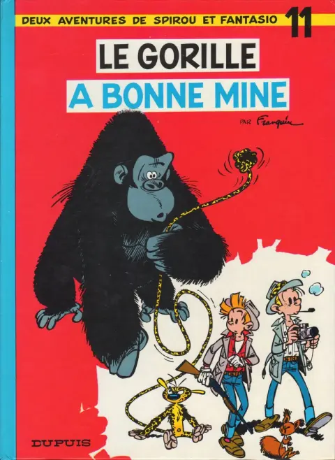 Couverture de l'album Spirou et Fantasio Tome 11 Le gorille a bonne mine