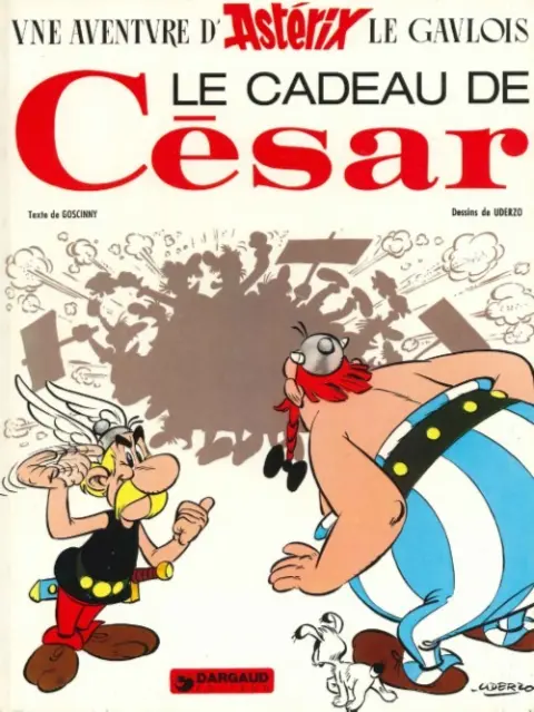 Couverture de l'album Astérix Tome 21 Le cadeau de césar