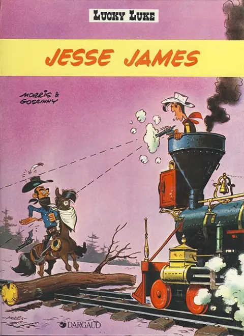 Couverture de l'album Lucky Luke Tome 35 Jesse James