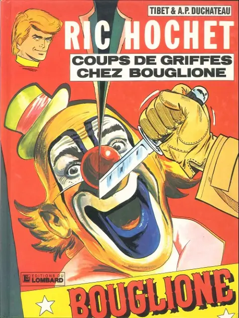 Couverture de l'album Ric Hochet Tome 25 Coups de griffes chez Bouglione