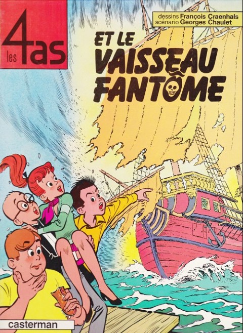 Couverture de l'album Les 4 as Tome 16 Les 4 as et le vaisseau fantôme