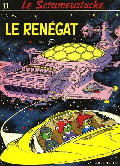 Couverture de l'album Le Scrameustache Tome 11 Le renégat