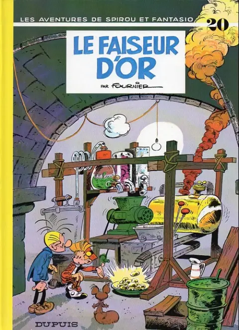 Couverture de l'album Spirou et Fantasio Tome 20 Le faiseur d'or