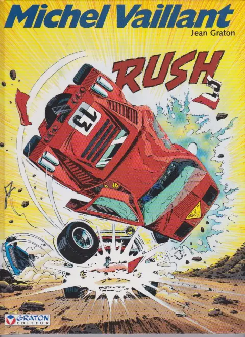 Couverture de l'album Michel Vaillant Tome 22 Rush