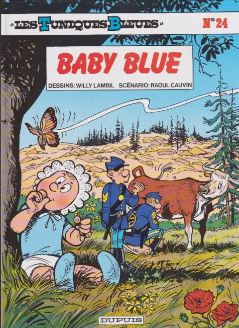 Couverture de l'album Les Tuniques Bleues Tome 24 Baby blue