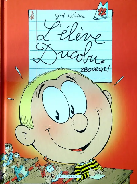 Couverture de l'album L'Élève Ducobu Tome 12 280 de Q.I.!