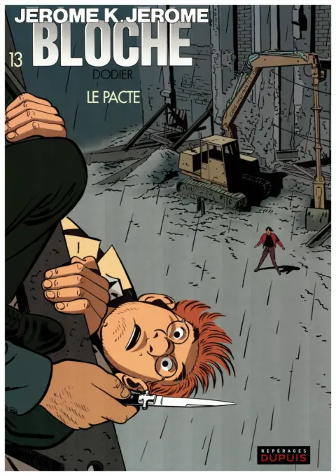 Couverture de l'album Jérôme K. Jérôme Bloche Tome 13 Le pacte