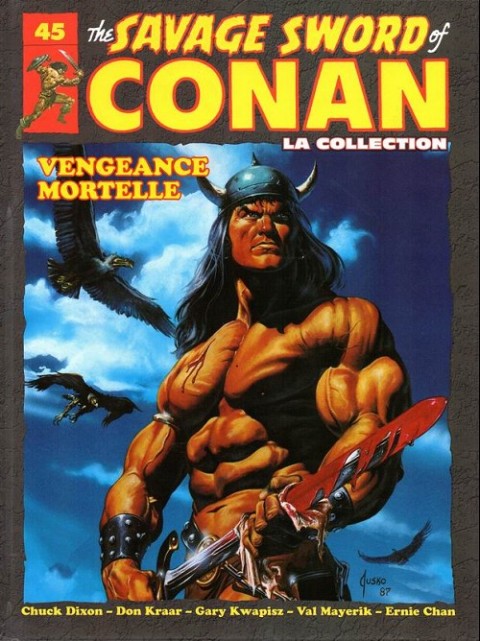 Couverture de l'album The Savage Sword of Conan - La Collection Tome 45 Vengeance mortelle
