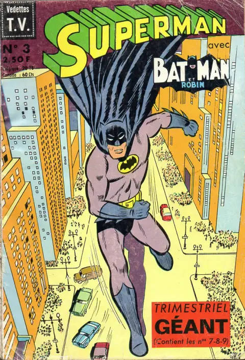 Superman et Batman puis Superman Album N° 3