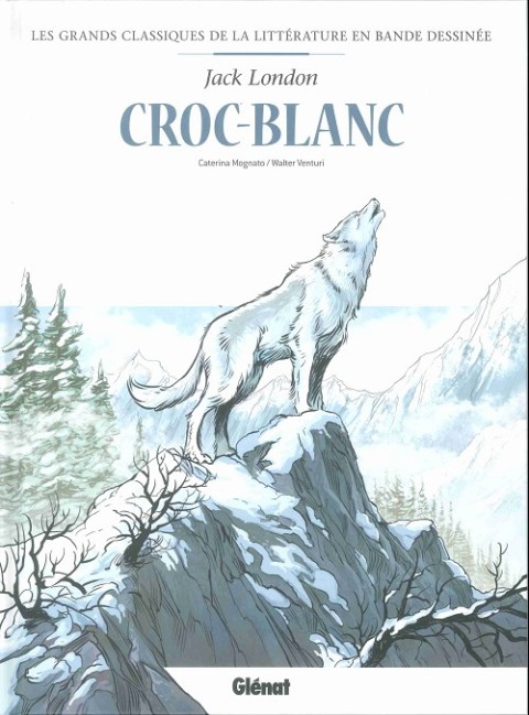 Couverture de l'album Les Grands Classiques de la littérature en bande dessinée Tome 33 Croc-Blanc