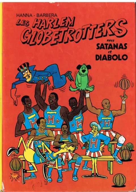 Les harlem Globetrotters Les Harlem Globetrotters avec Satanas  et Diabolo