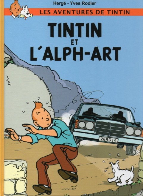 Couverture de l'album Tintin Tintin et l'Alph-Art