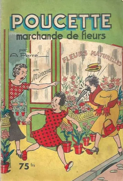 Poucette Trottin Tome 28 Poucette marchande de fleurs