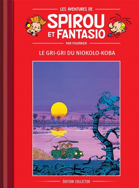 Couverture de l'album Spirou et Fantasio Édition collector Tome 25 Le gri-gri du Niokolo-Koba