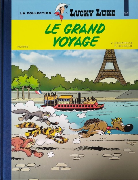 Couverture de l'album Lucky Luke La collection Tome 94 Le grand voyage