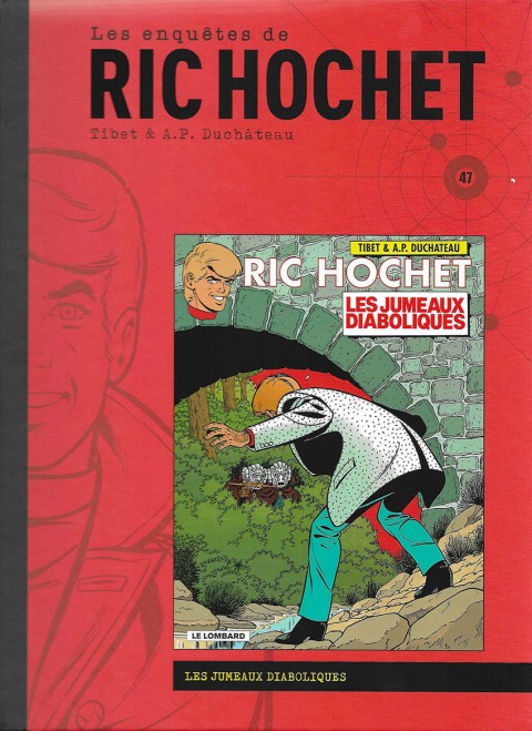 Couverture de l'album Les enquêtes de Ric Hochet Tome 47 Les jumeaux diaboliques