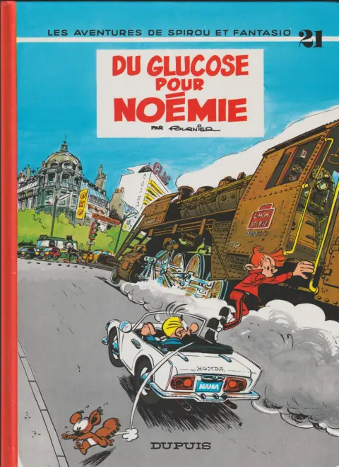 Couverture de l'album Spirou et Fantasio Tome 21 Du glucose pour Noémie