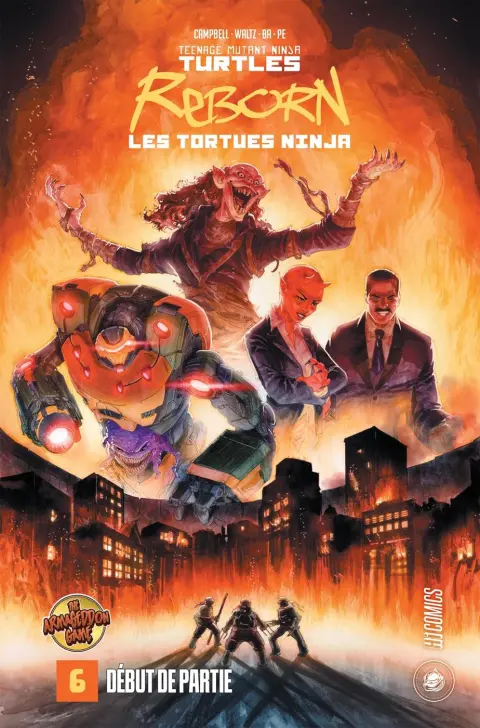 Les Tortues Ninja - TMNT Reborn 6 Armageddon game : Début de partie