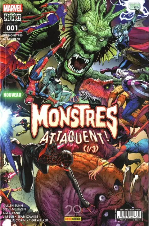 Les Monstres attaquent Tome 1/3