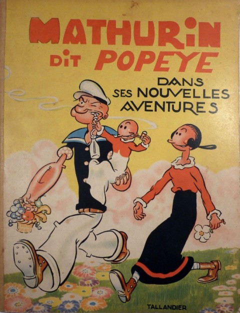 Couverture de l'album Popeye Tome 2 Mathurin dit Popeye, dans ses nouvelles aventures