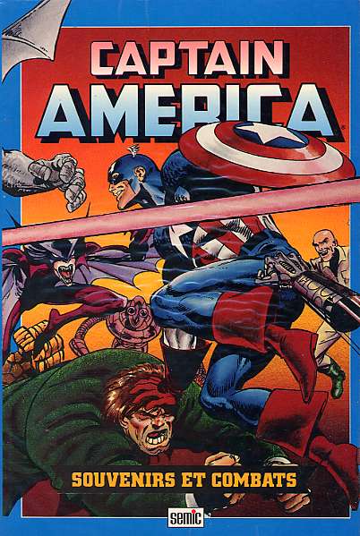 Couverture de l'album Privilège Semic Tome 3 Captain America - Souvenirs et combats