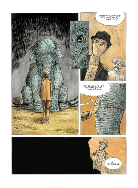Planche de l'album A la poursuite de Jack Gilet