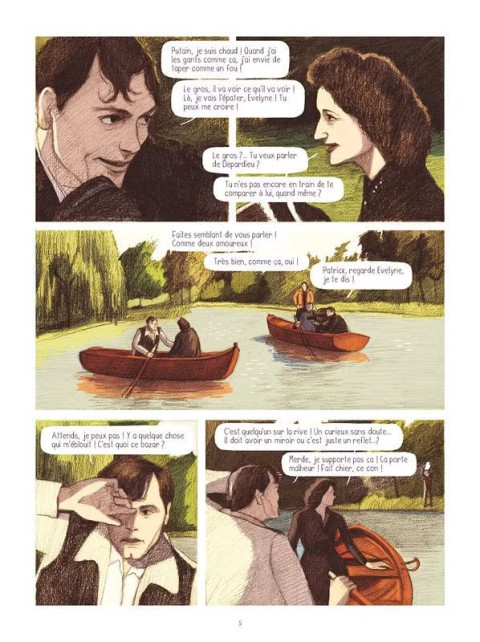 Planche de l'album Patrick Dewaere